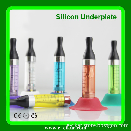 Electronic Cigarette Colourful Silicon Underplate, for CE4 Starter Kits, on Hot Sale